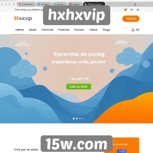 Experiência do usuário no site hxhxvip